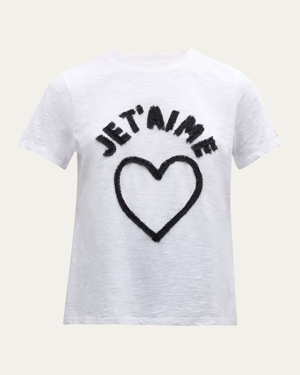 Je T'aime Heart T-Shirt